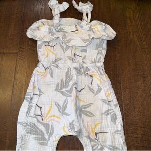 Jessica Simpson Gauze Romper 18M | Boho Floral | Summer Outfit